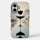 iPhone / iPad hoesje Black Tulip (Achterkant)