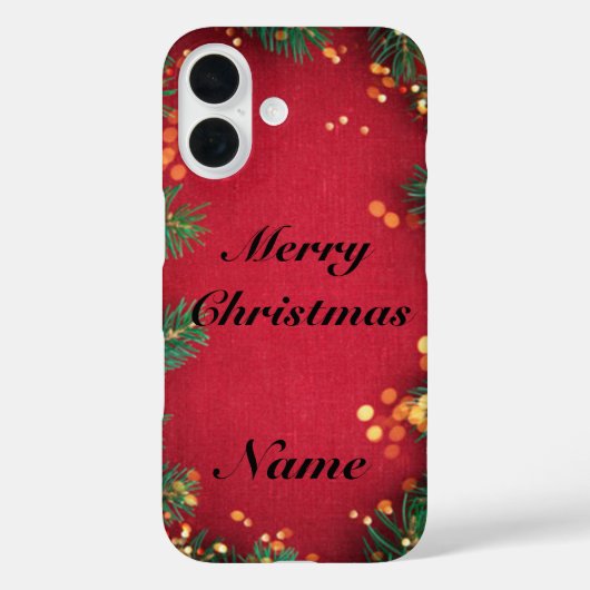 iPhone / iPad hoesje cadeau Kerstmis (Achterkant)