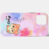 iPhone / iPad hoesje cat Design (Achterkant (horizontaal))