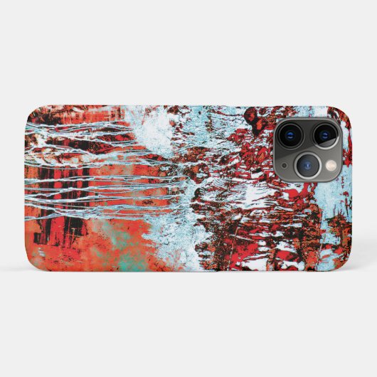 iPhone / iPad Hoesje – Corrosion Pulse (Achterkant (horizontaal))