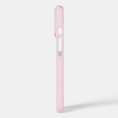 iPhone / iPad hoesje Cute Roze Strikken en Harten (Achterkant / Links)