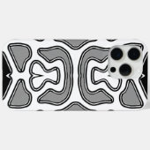 iPhone / iPad hoesje, Een levendig wit en zwart on Case-Mate iPhone Case (Achterkant (horizontaal))