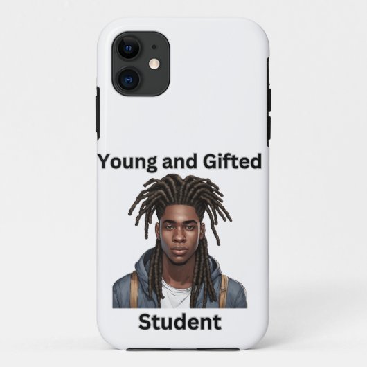 iPhone / iPad hoesje Geschenkte Student (Achterkant)