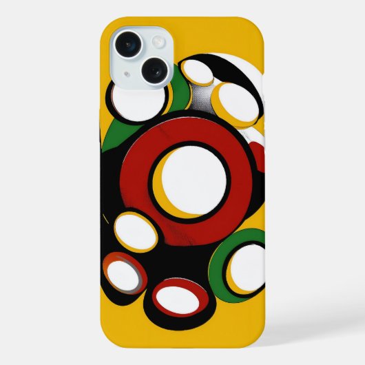 iPhone / iPad hoesje in 3design 15 Plus Case (Achterkant)