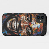 iPhone / iPad hoesje Mannen kleurrijke Mosiac gezi (Achterkant (horizontaal))