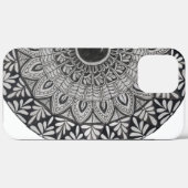 iPhone / iPad hoesje met mandala kunst (Achterkant (horizontaal))