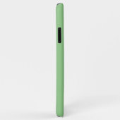 iPhone / iPad hoesje op maat groen koraal blauw mo (Achterkant/rechts)