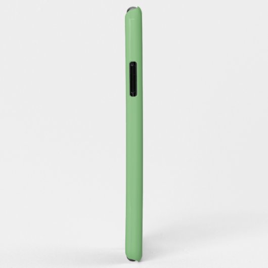 iPhone / iPad hoesje op maat groen koraal blauw mo (Achterkant/rechts)