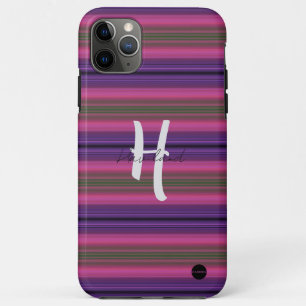 iPhone / iPad hoesje Paarse Streep HAMbWG