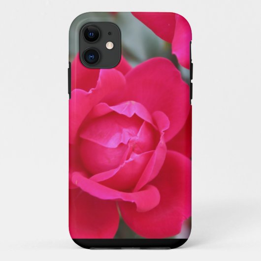 iPhone / iPad hoesje rode roos ontwerp (Achterkant)
