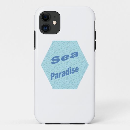 iPhone/iPad hoesje SEA PARADISE (Achterkant)
