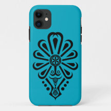 iPhone / iPad hoesje Volkspatroon van het Poolse h