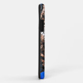 iPhone / iPad hoesje Vrouw Blauw Koper Mosiac (Achterkant/rechts)