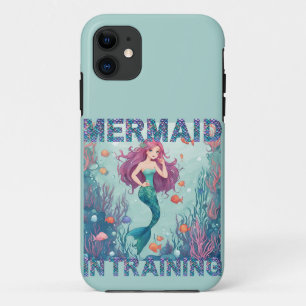 iPhone / iPad hoesje Zeemeermin in training