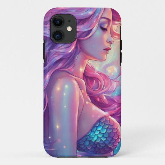 iPhone / iPad hoesje Zeemeermin Mythisch Zee Creat (Achterkant)