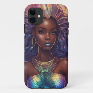 iPhone / iPad hoesje Zeemeermin Mythisch Zee Creat