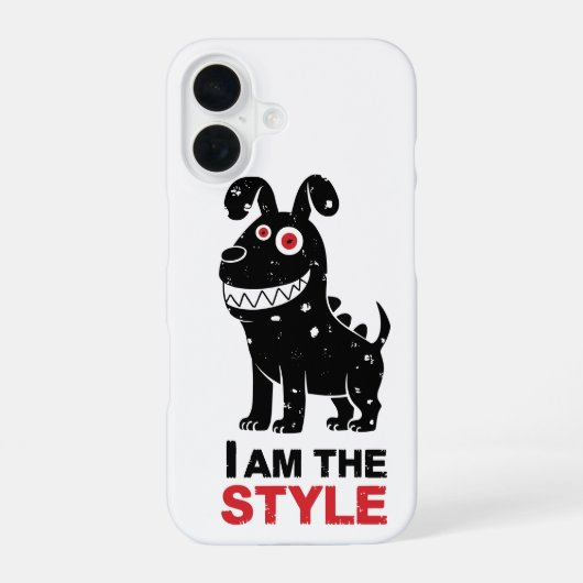 iPhone / iPad Hülle dog is the style 16 Hoesje (Achterkant)