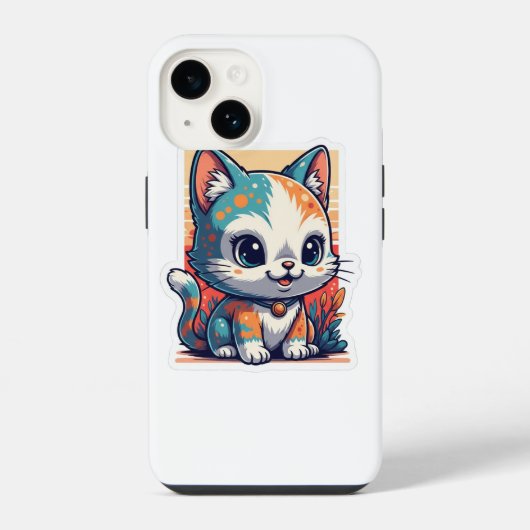 iPhone-/iPad-kat iPhone Hoesje (Achterkant)