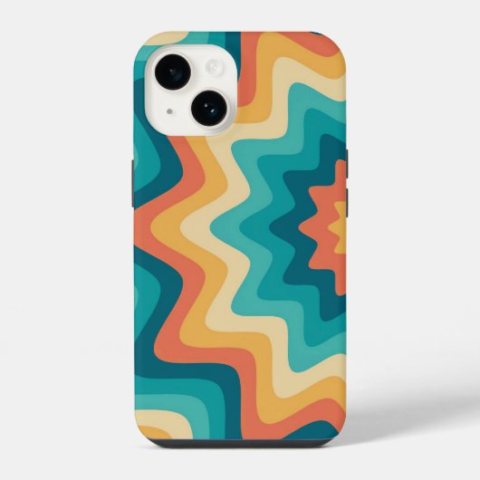 iPhone/iPad Retro Radiance iPhone Hoesje (Achterkant)