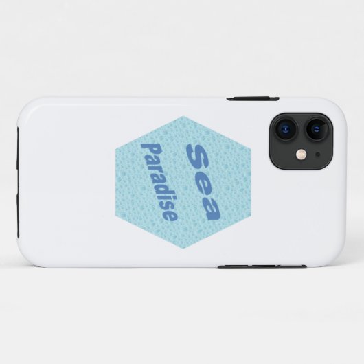 iPhone/iPad SEA PARADISE Case-Mate iPhone Case (Achterkant (horizontaal))