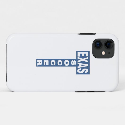 iPhone/iPad TEXAS SOCCER Case-Mate iPhone Case (Achterkant (horizontaal))