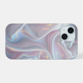 Iphone Iphone 15 hoesje met zacht hologram (Achterkant horizontaal)