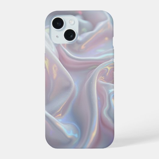 Iphone Iphone 15 hoesje met zacht hologram (Achterkant)