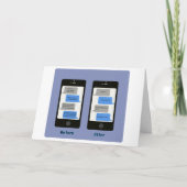 iPhone jubileumkaart Kaart (Voorkant)