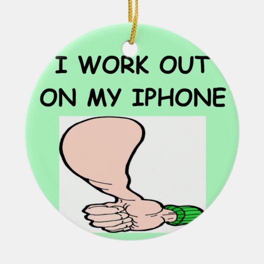 IPHONE KERAMISCH ORNAMENT (Voorkant)