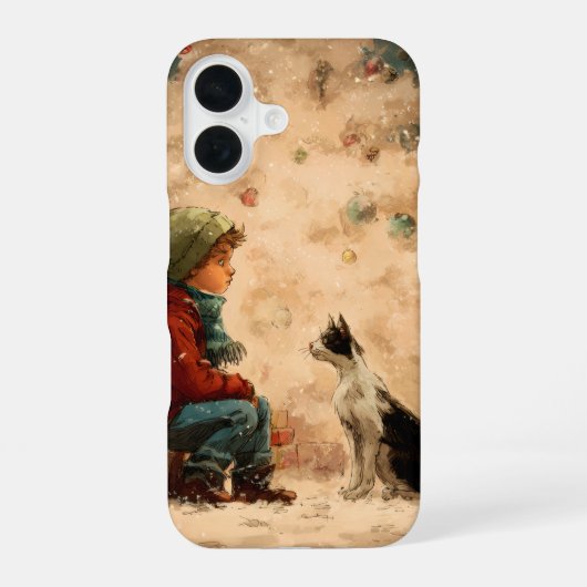 Iphone Kerst Cases 16 Hoesje (Achterkant)