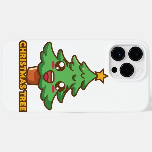 iPhone kerstboom Case-Mate iPhone Case (Achterkant (horizontaal))