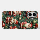 iPhone Kerstman Hoesje (Achterkant (horizontaal))