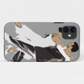 iPhone klassiek paar Case-Mate iPhone Case (Achterkant (horizontaal))