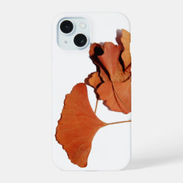 Iphone-kolom 15 vellen gingko iPhone 15 case