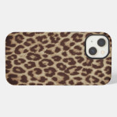Iphone Leopard Print Case Hoesje (Achterkant horizontaal)