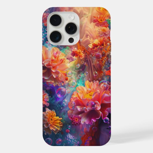iPhone Levendig Onderwater Fantasie Ontwerp Hoesje (Achterkant)