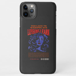 IPHONE MANIPULATE LESSONS LEARN PHONE CASE  11Pro MAX HOESJE