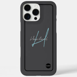 iPhone moderne mobiele telefoon hoesje w / naam HA