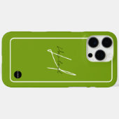 iPhone moderne telefoonhoesje met naam HAMbyWG Case-Mate iPhone Case (Achterkant (horizontaal))