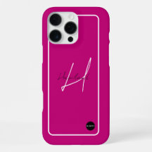 iPhone moderne telefoonhoesje met naam HAMbyWG