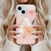 iPhone naam Wijzig Initieel Logo IPhone hoes 15 Case