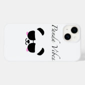 IPhone Panda Vibes Hoesje (Achterkant (horizontaal))