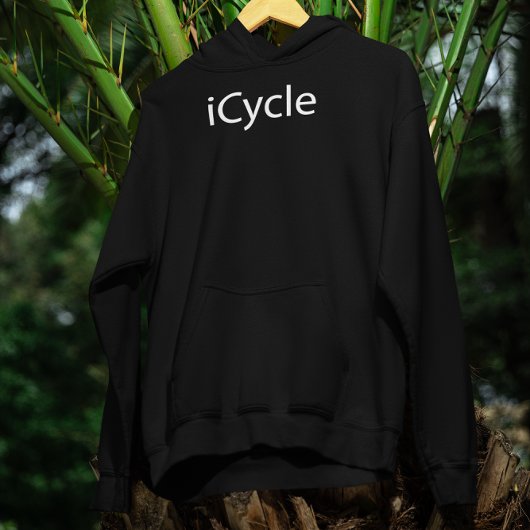 Iphone Parody Cool Funny Cycling Hoodie