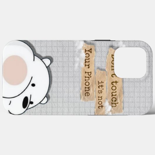 IPHONE PHONE CASE (Achterkant (horizontaal))