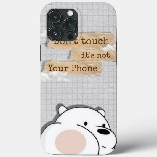 IPHONE PHONE CASE (Achterkant)