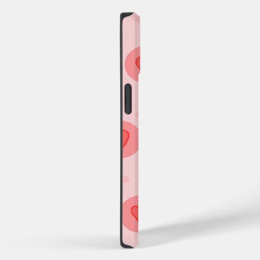 iPhone Pink case | cute love (Achterkant / Rechts)