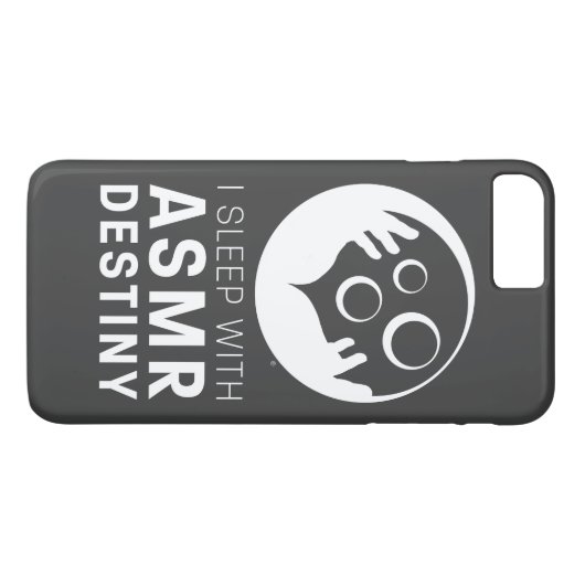 iPhone Plus Hoesje - "I Sleep met ASMR Destiny" (Achterkant (Horizontaal))
