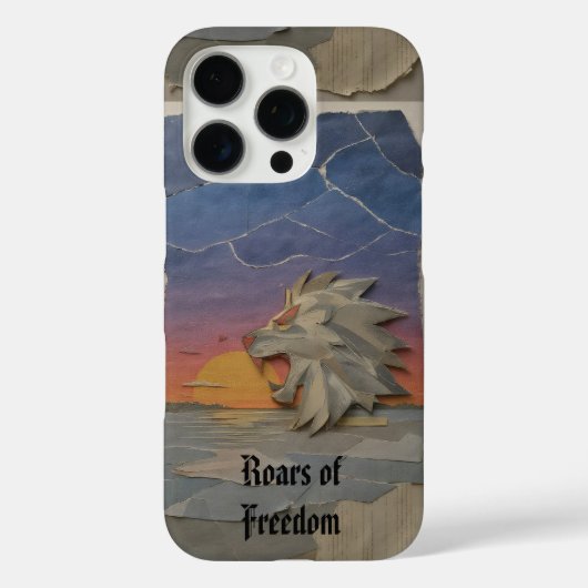 iPhone Pro Case – Sunset Lion (Achterkant)