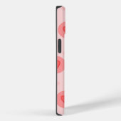 iPhone Roze hoesje | schattige liefde (Achterkant / Rechts)