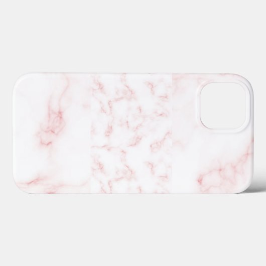 iPhone Roze Marmeren Hoesje (Achterkant (horizontaal))
